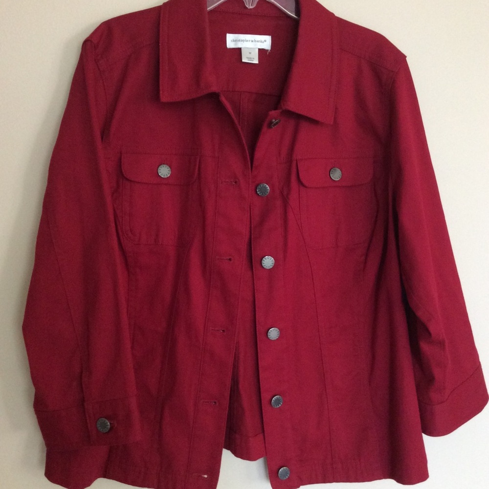 Christopher & Banks 3/4 sleeve Jacket